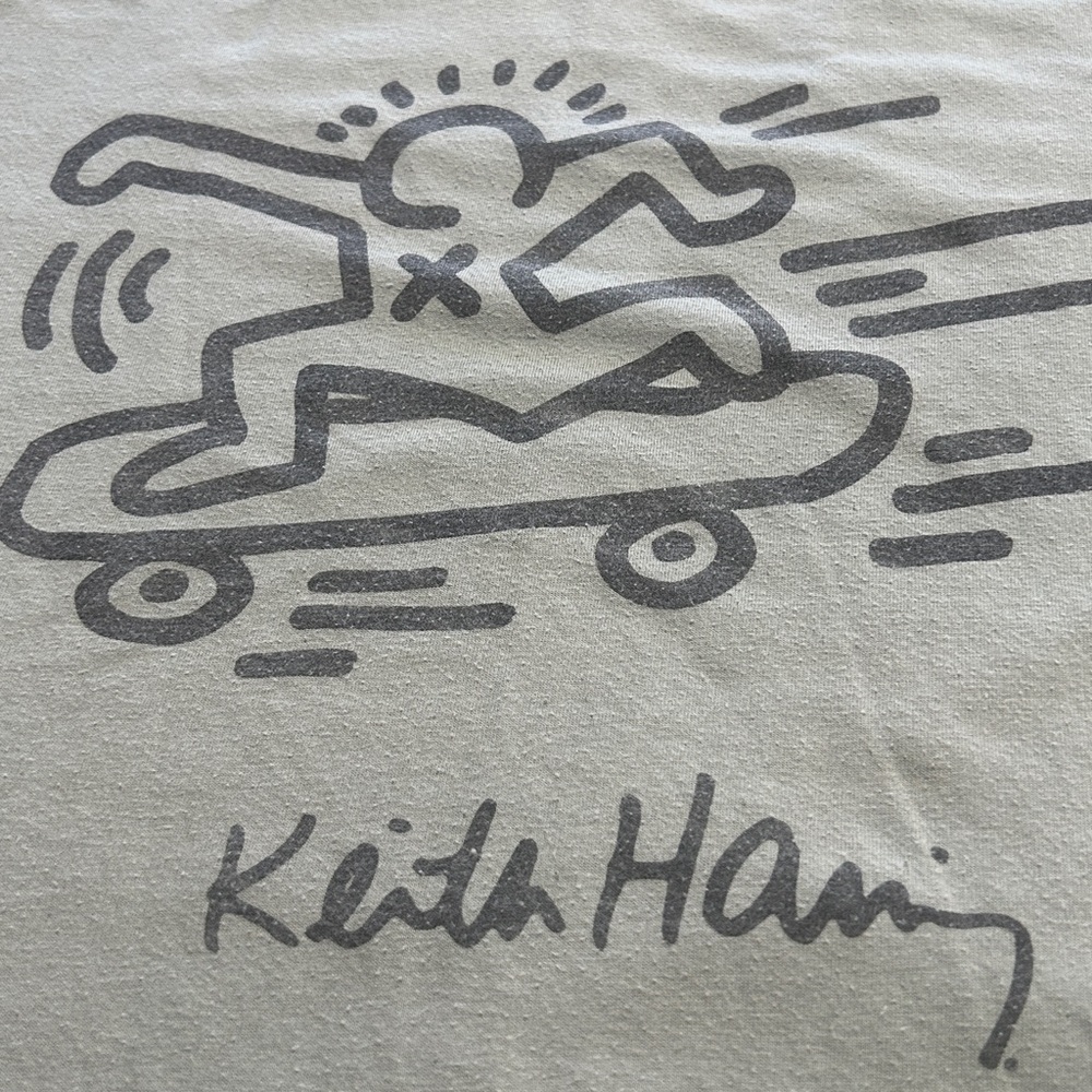 Keith Haring Women’s XS olive T-shirt